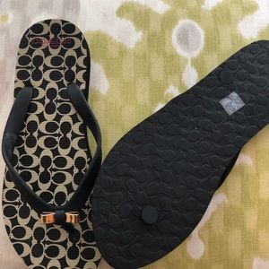 Coach Flip Flops